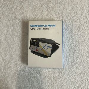 Black Dashboard Car Mount for GPS and Cell Phone